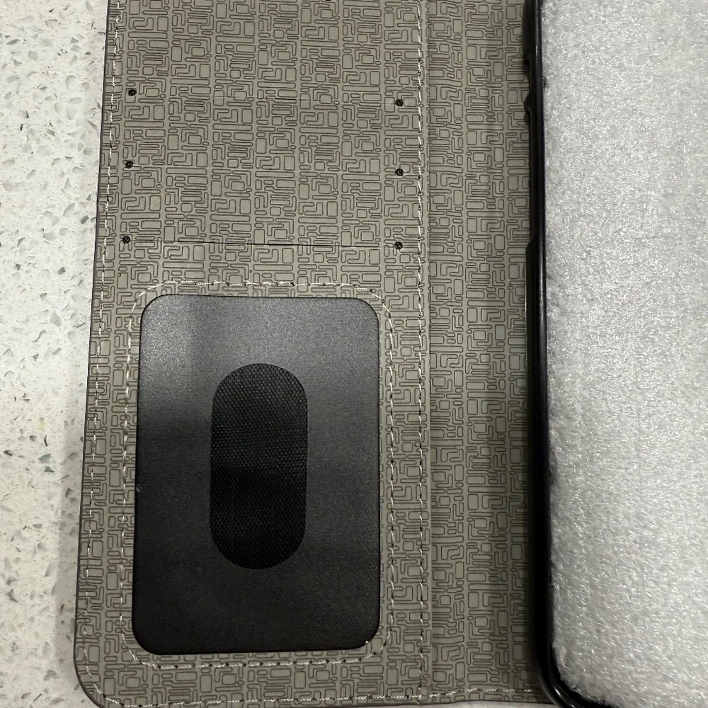 Brand New WenBelle iPhone 11 Pro Wallet Cases (2) - 5.8in - Grey / Brown